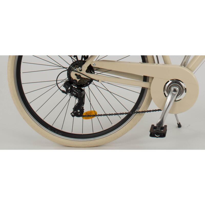 VENICE Cityfahrrad 28 Zoll 605 Aluminium Man Beige