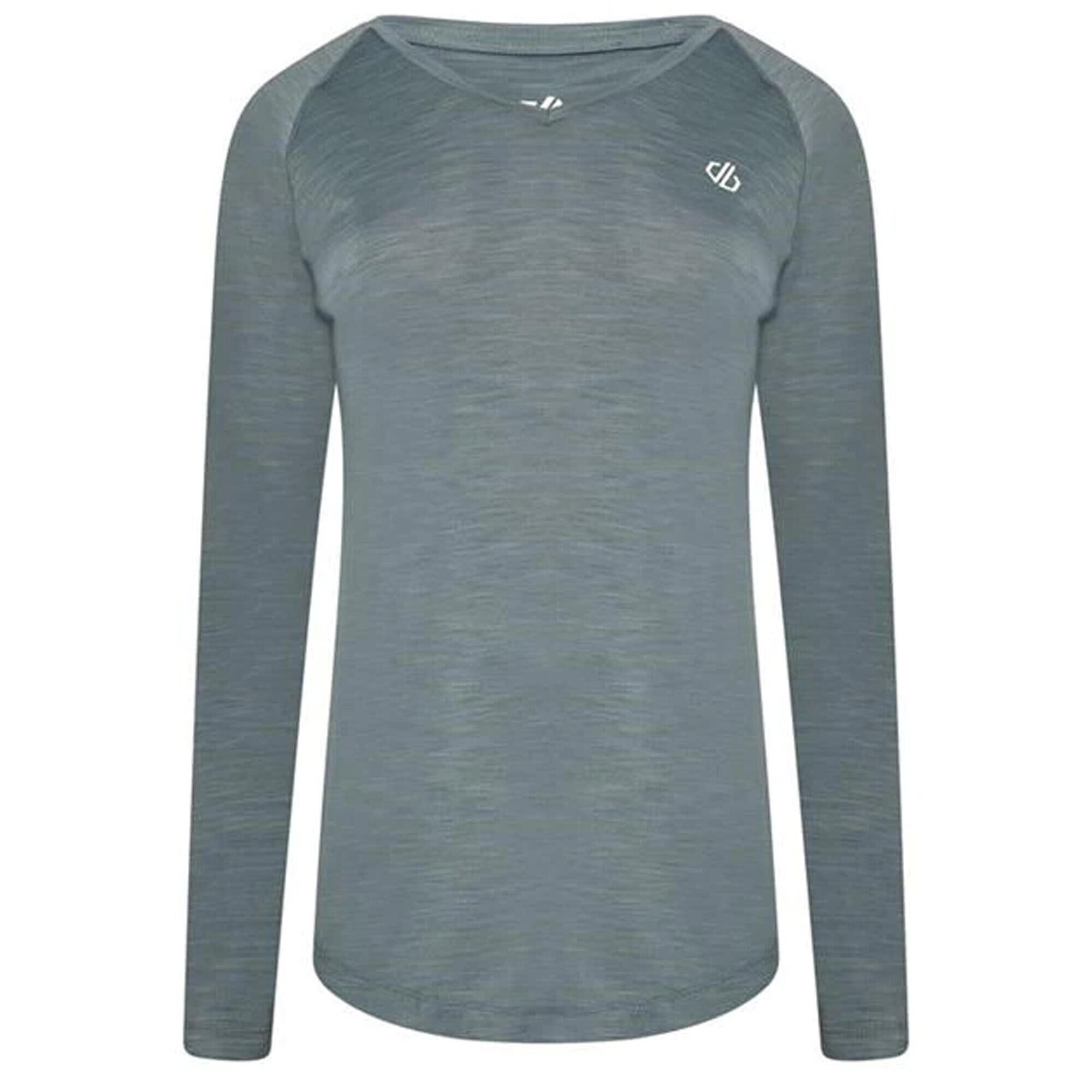 DARE 2B Womens/Ladies Discern Long Sleeve TShirt (Bluestone)