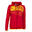 Chaqueta Con Capucha Fútbol Niños Joma Supernova II Rojo