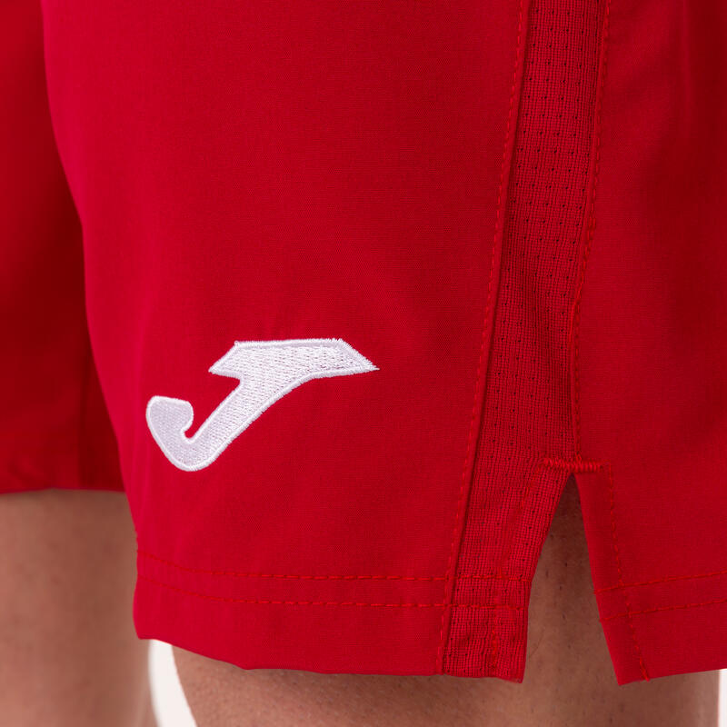 Short Fútbol Hombre Joma Eurocopa II Rojo