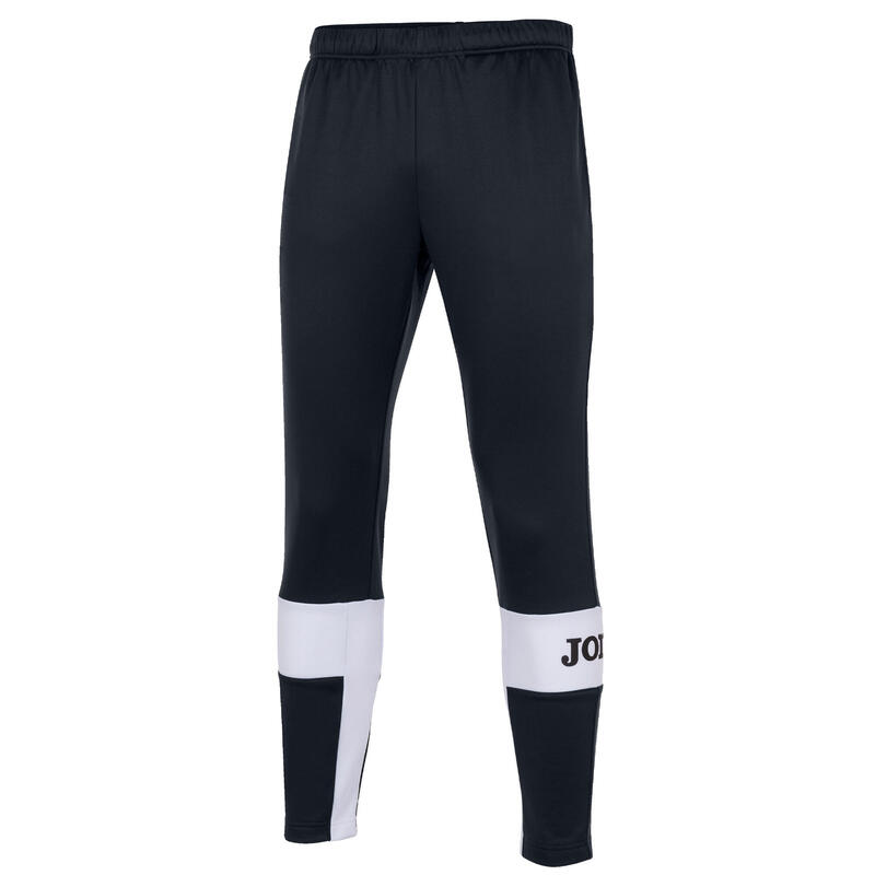 Pantaloni Joma Fredoom, negru/Alb, L