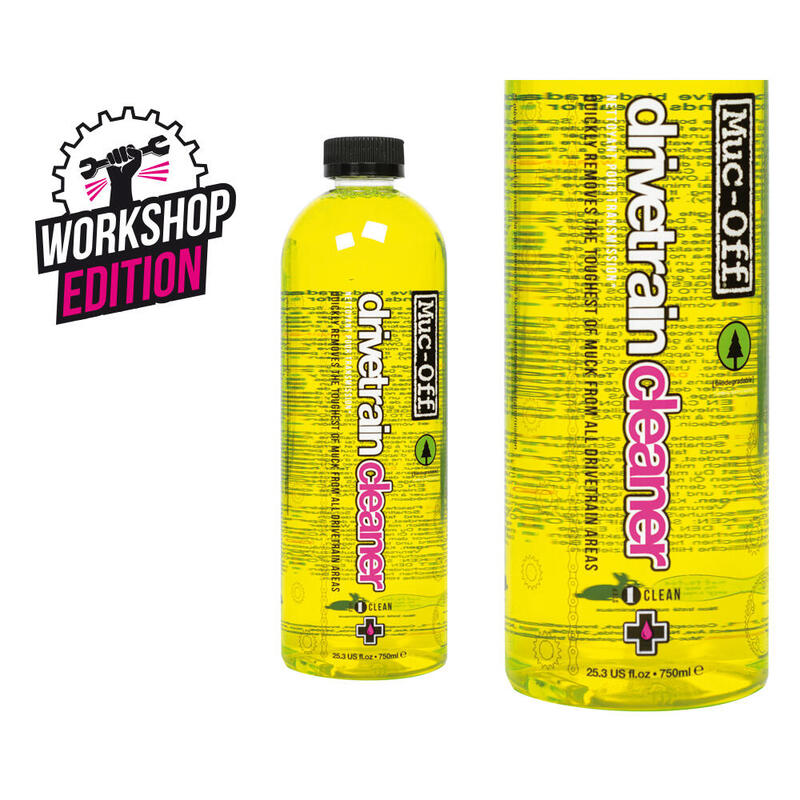 Bote para bicicleta Muc-off limpiador transmisión 750 ml