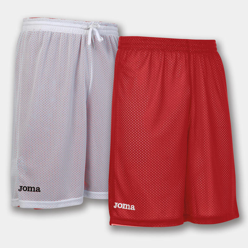 Short basket-ball Homme Joma Rookie rouge blanc