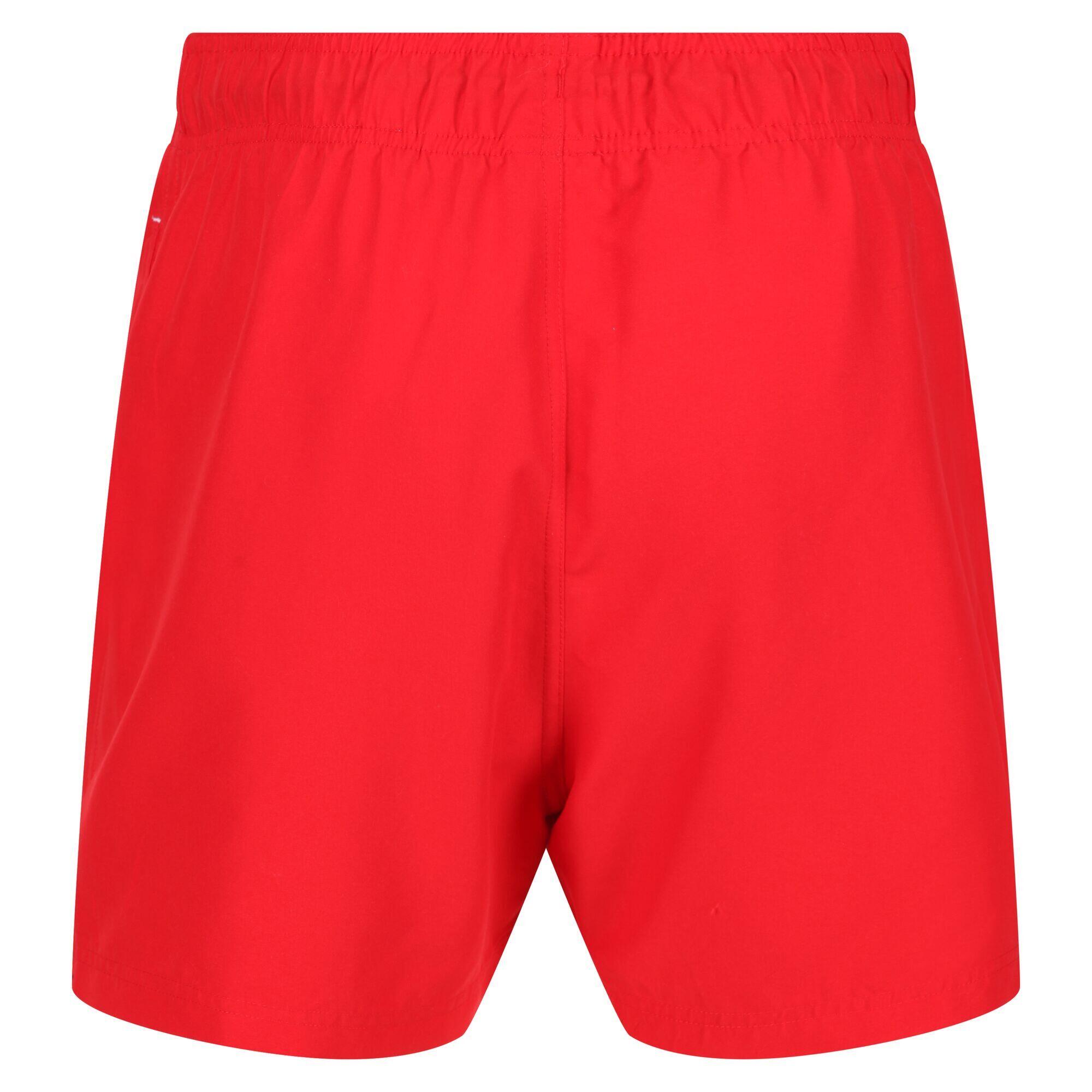 Mens Mawson II Swim Shorts (True Red) 2/5