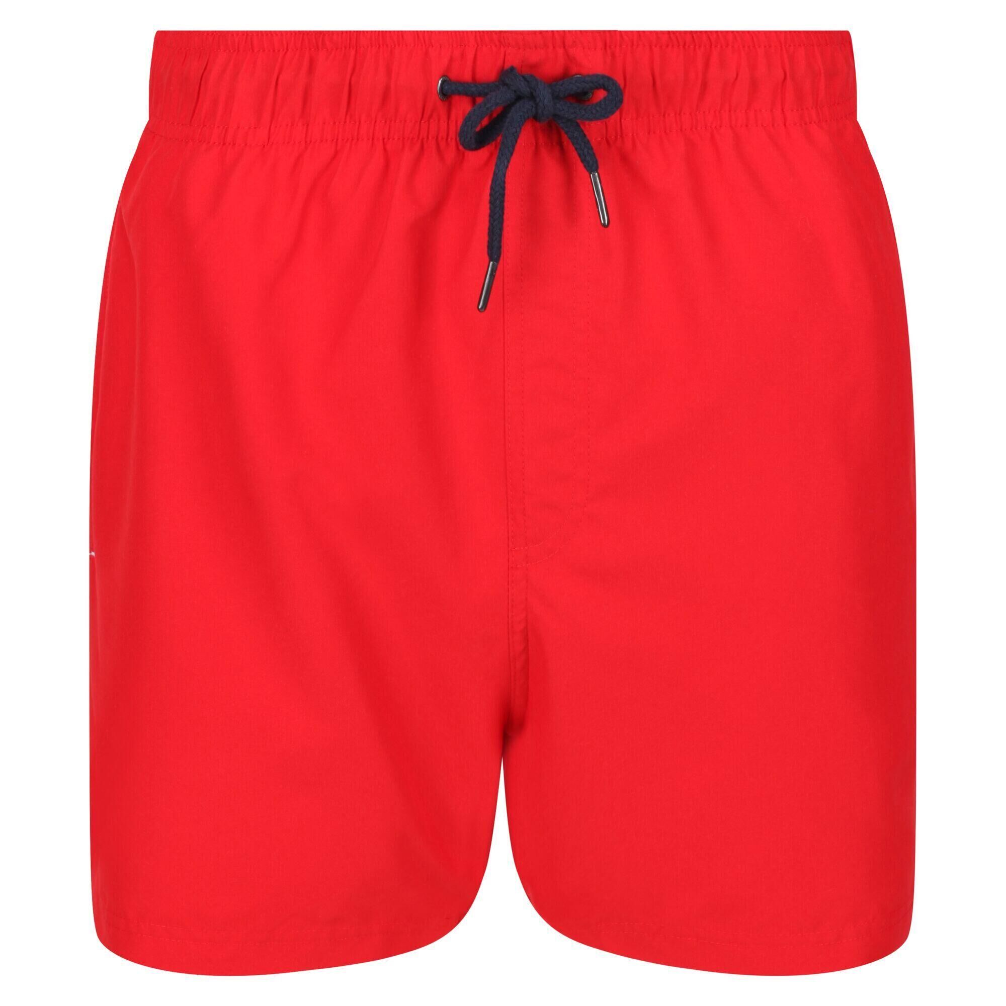 REGATTA Mens Mawson II Swim Shorts (True Red)
