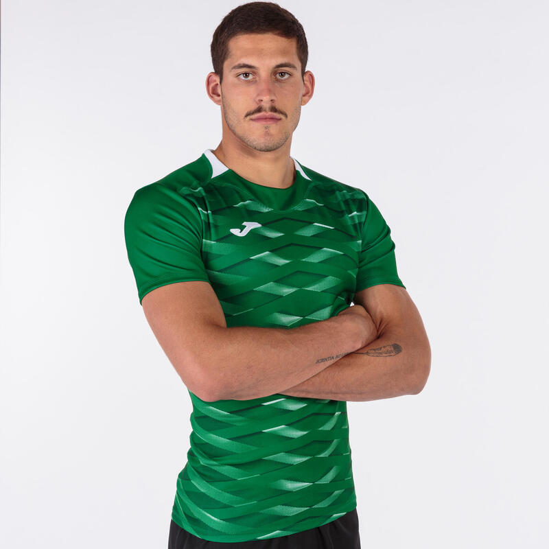 Camiseta manga corta rugby Hombre Joma Myskin ii verde