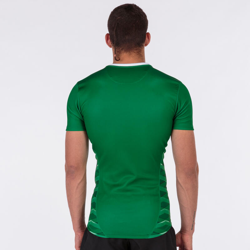 Camiseta manga corta rugby Hombre Joma Myskin ii verde