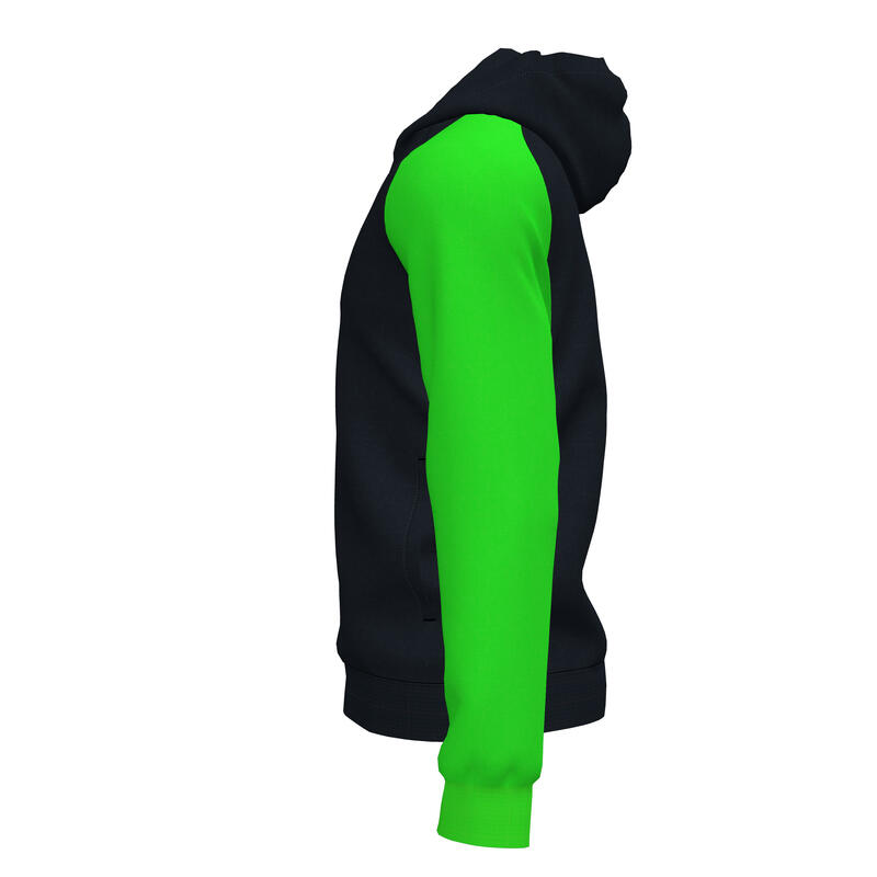 Chaqueta Con Capucha Fútbol Hombre Joma Academy IV Negro