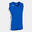 T-shirt de alça basquetebol Menina Joma Cancha iii azul royal branco
