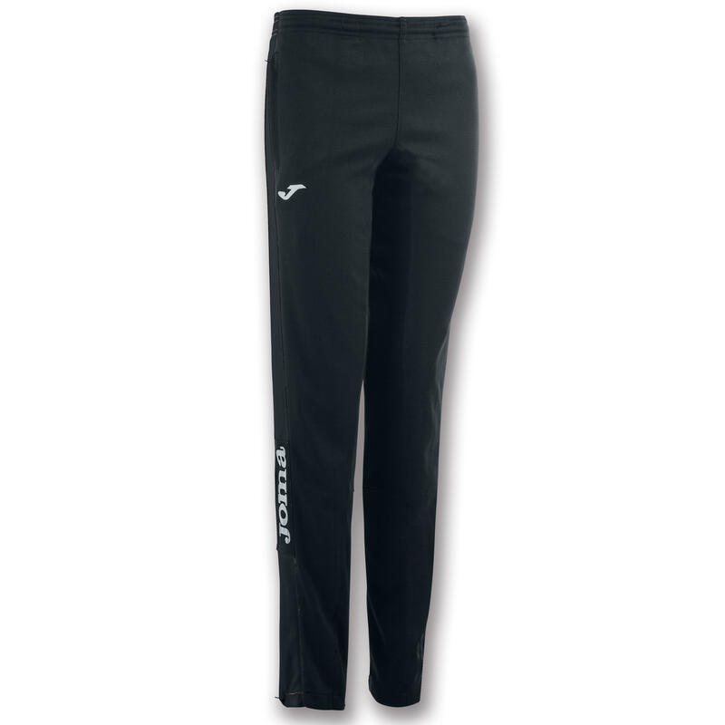 Pantalón Largo Fútbol Mujer Joma Championship IV Negro