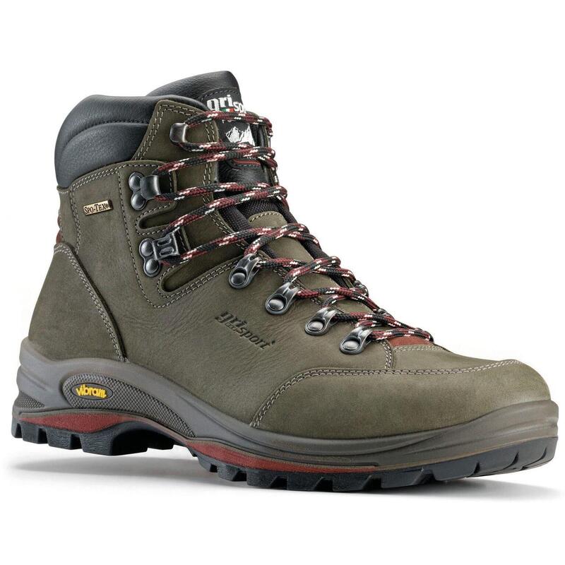 Grisport® Leichter Wanderschuh Herren aus Nubukleder „Montana“ Bergschuh