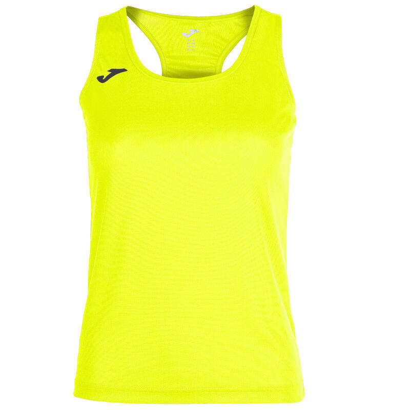 Camiseta tirantes Mujer Joma Siena ii amarillo flúor