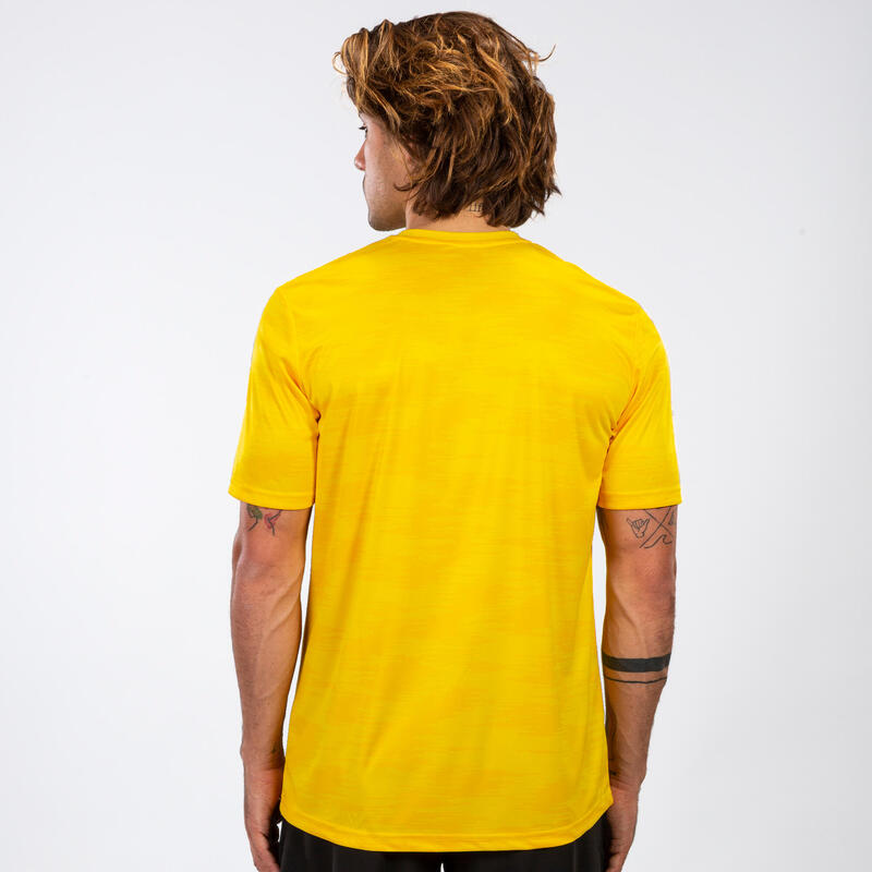 Camiseta manga corta Niño Joma Grafity amarillo