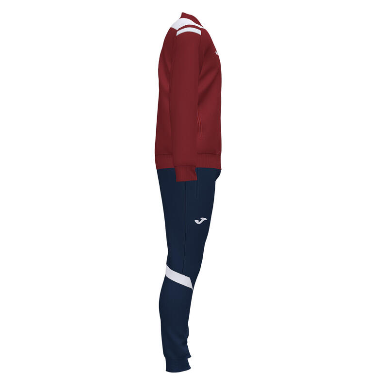 Survêtement Homme Joma Championship vi bordeaux blanc bleu marine