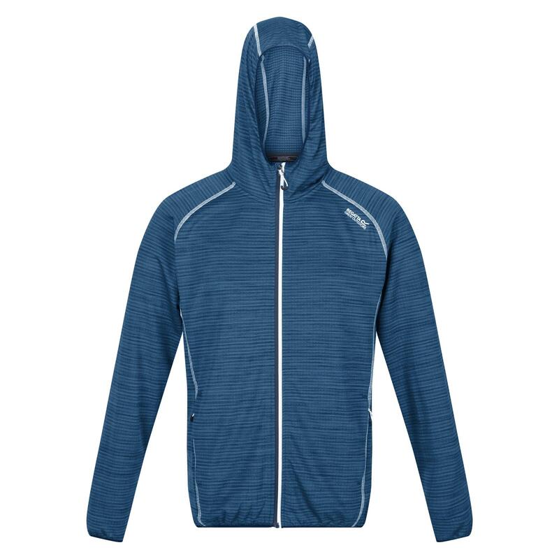 Felpa Con Cappuccio E Zip Intera Uomo Regatta Yonder Blu Dinastico