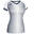 Maillot manches courtes Femme Joma Supernova blanc bleu marine