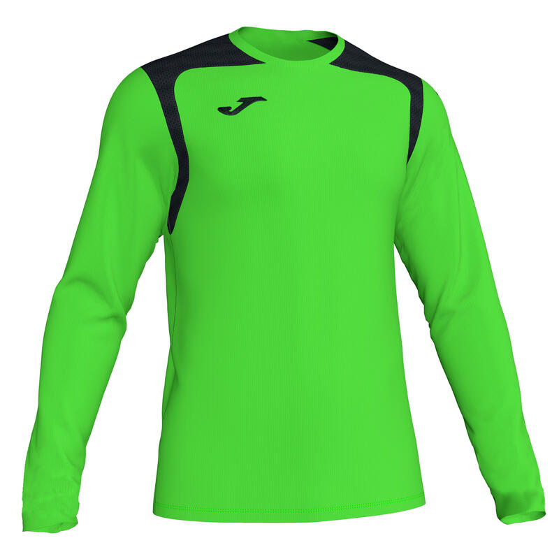 Maillot manches longues Homme Joma Championship v vert fluo noir