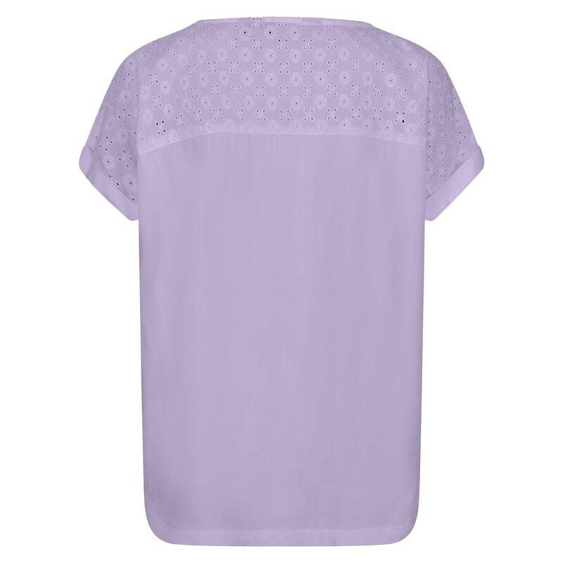 Tshirt JAIDA Femme (Lilas pastel)