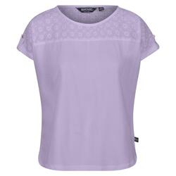 Camiseta Jaida para Mujer Lila Pastel