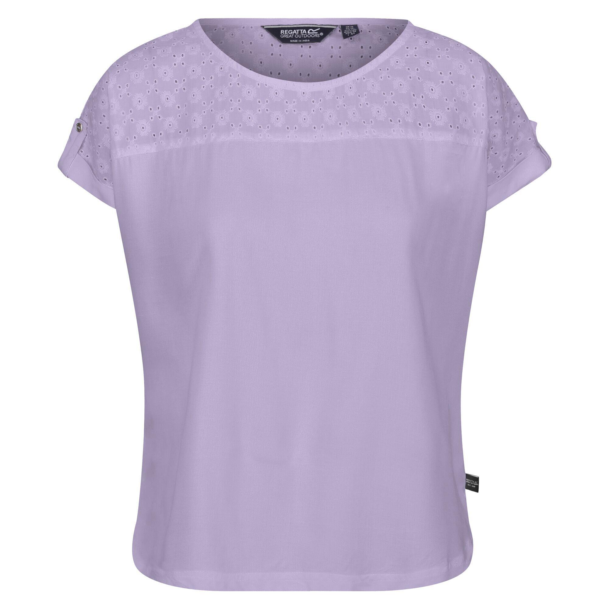 JAIDA Women's Tshirt (Pastel lilac)