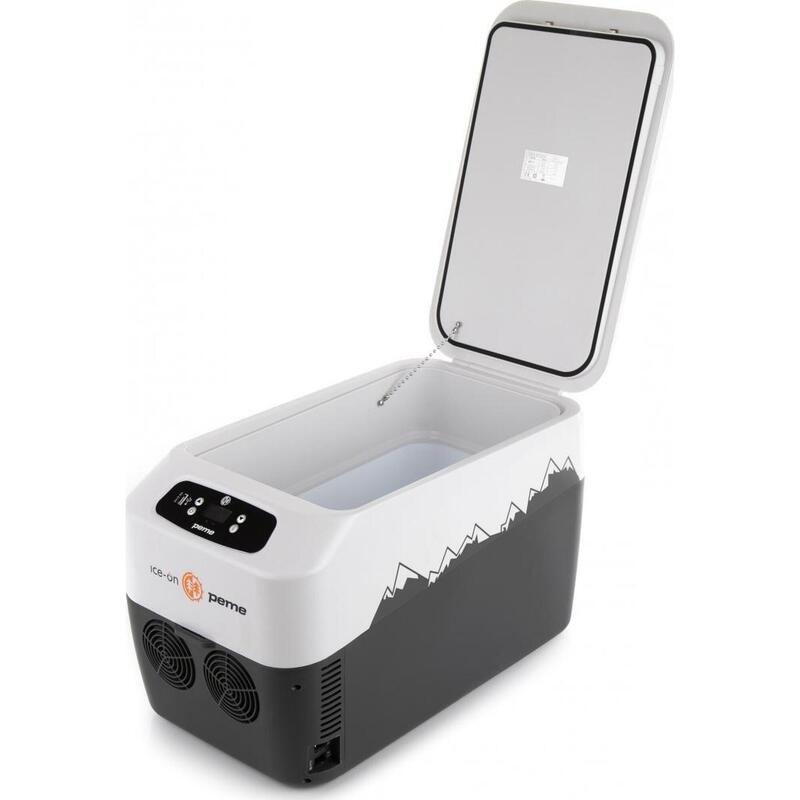 Elektrische Kühlbox Peme Ice-on iOG-30L 12/230v Auto und Camping mit Tragegurt