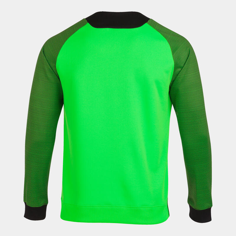 Sudadera Fútbol Hombre Joma Essential II Verde Flúor