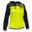 Chaqueta Con Capucha Fútbol Niños Joma Supernova II Amarillo Flúor