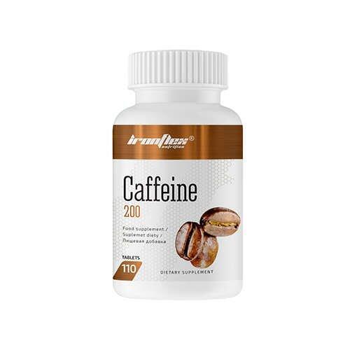 Stymulatory i neurotransmitery Ironflex Caffeine 200 110tabs.