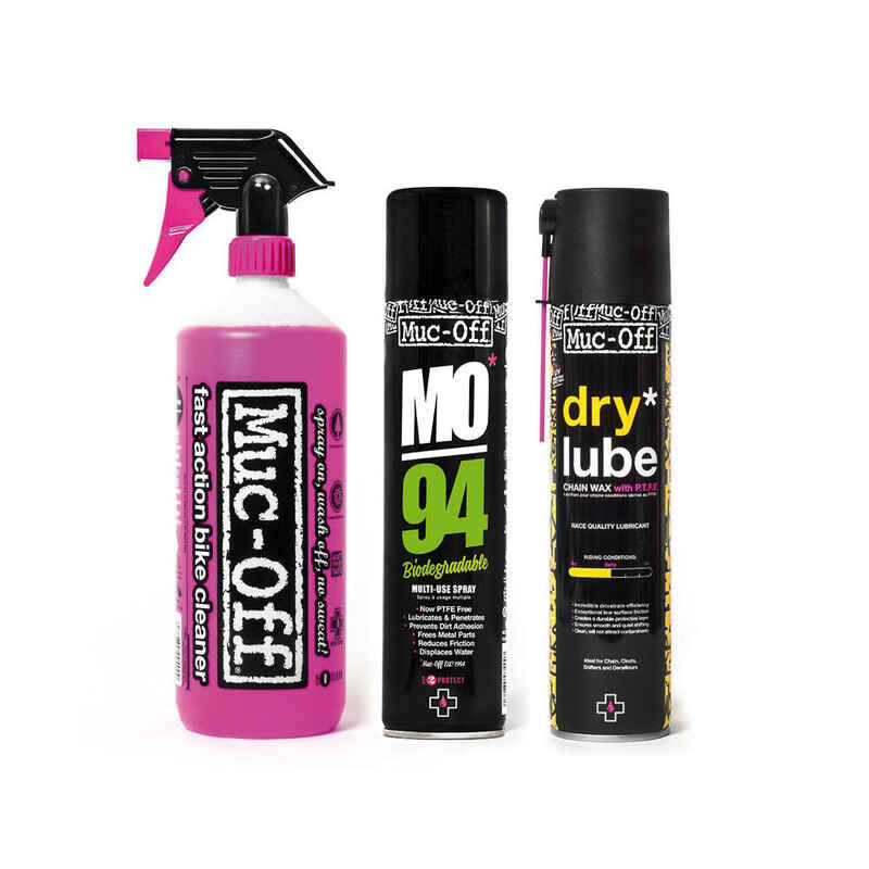 Wash, Protect, Lube Kit (Dry Lube Version)