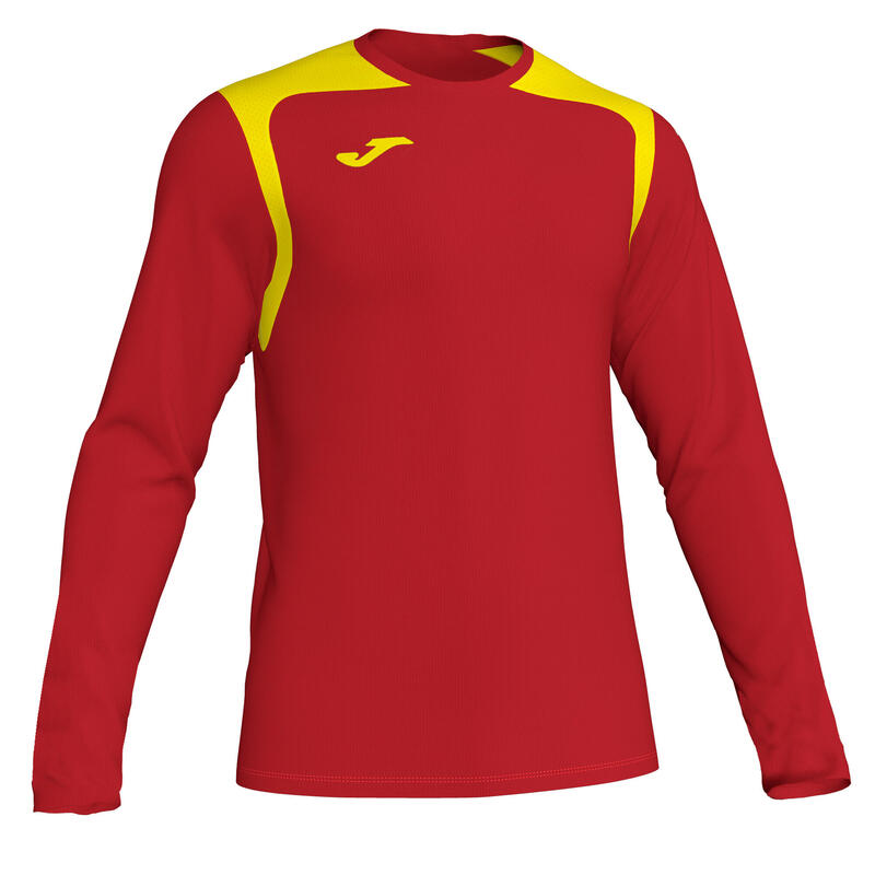 Maillot manches longues Homme Joma Championship v rouge jaune