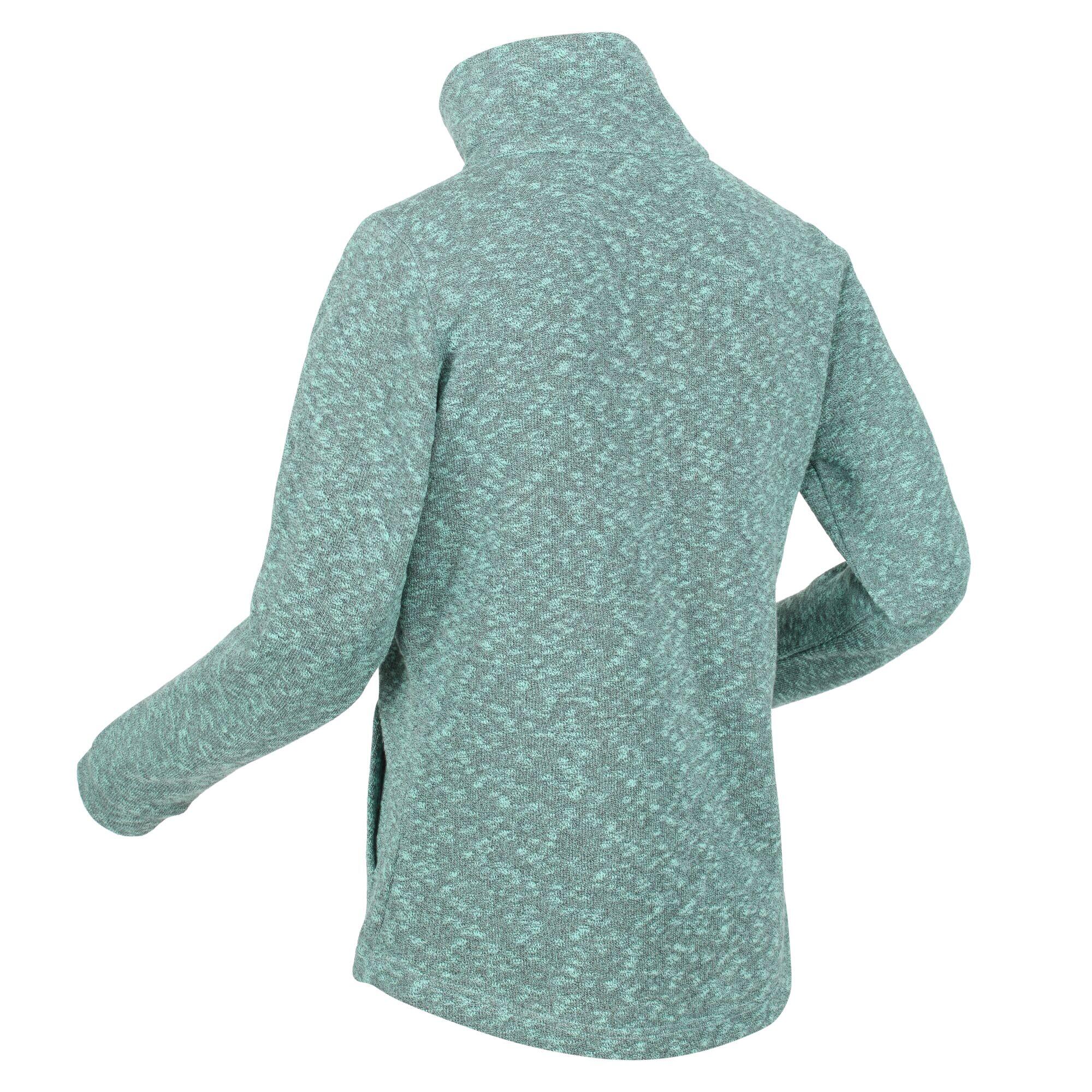 Womens/Ladies Olanna Full Zip Fleece Jacket (Ocean Wave) 3/5