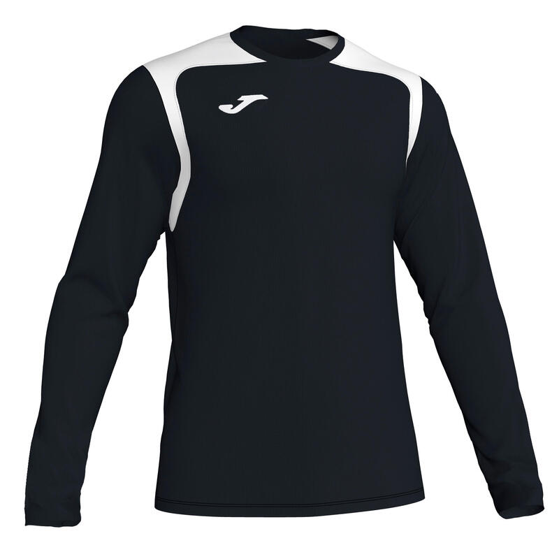 Maillot manches longues Homme Joma Championship v noir blanc