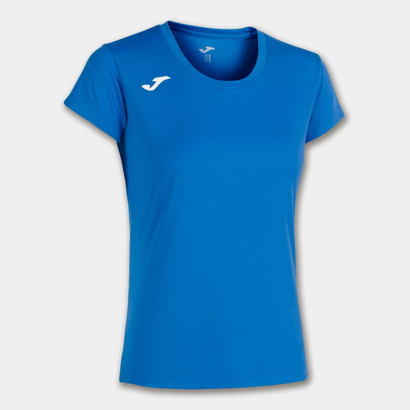 Maillot manches courtes Fille Joma Record ii bleu roi