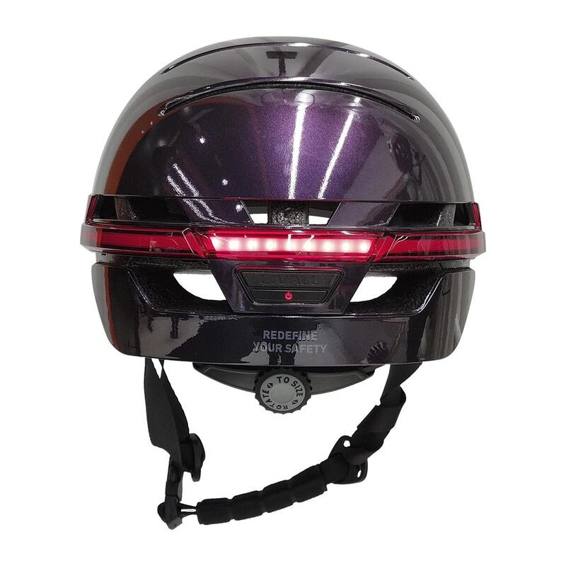 Capacete de Cidade Inteligente - Livall BH51M NEO - ultravioleta