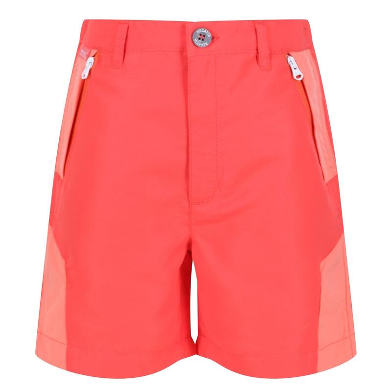 Sorcer II Bergshorts voor kinderen/Kinderen (Neon perzik/fusion koraal)