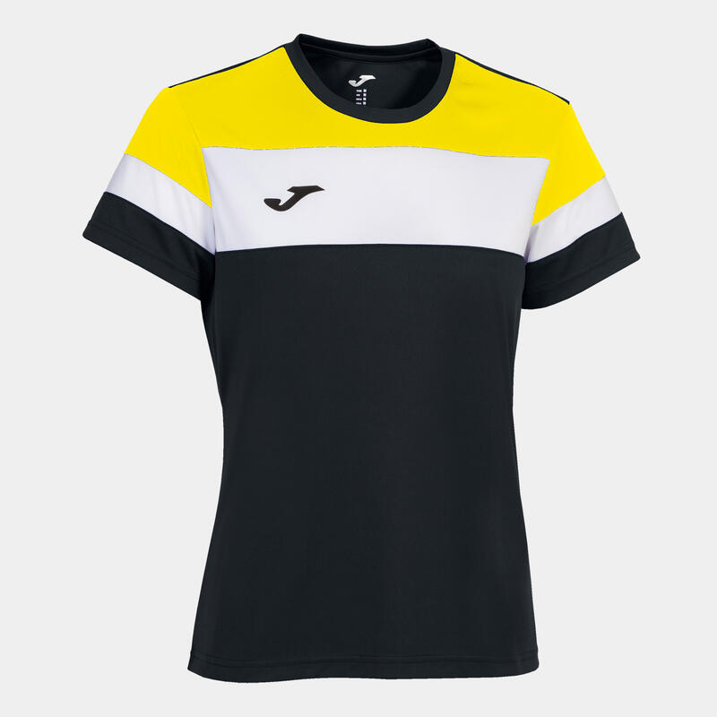 Camiseta manga corta Niña Crew iv negro amarillo blanco