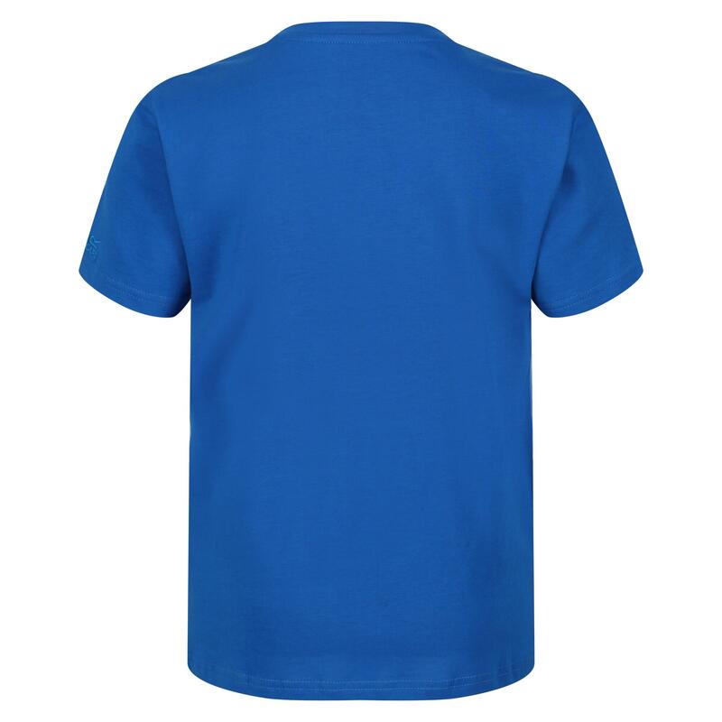 Kinderen/Kinderen Bosley V Beach Tshirt (Keizerlijk Blauw)