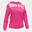 Chaqueta Con Capucha Fútbol Niños Joma Supernova II Rosa Flúor