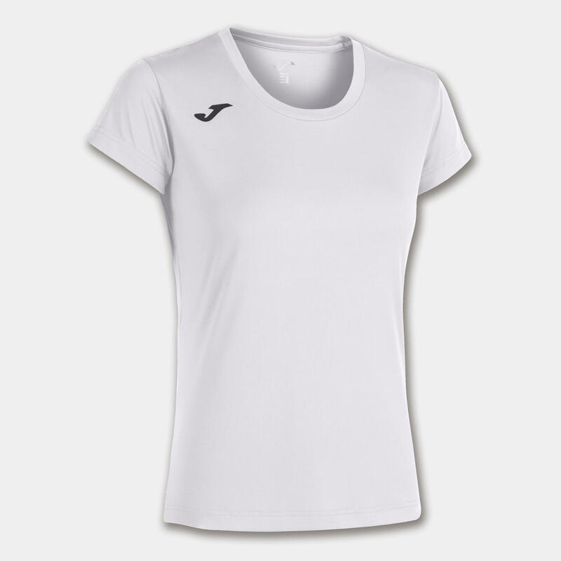 Maillot manches courtes Fille Joma Record ii blanc