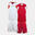 Conjunto basquetebol Rapaz Joma Reversible vermelho branco