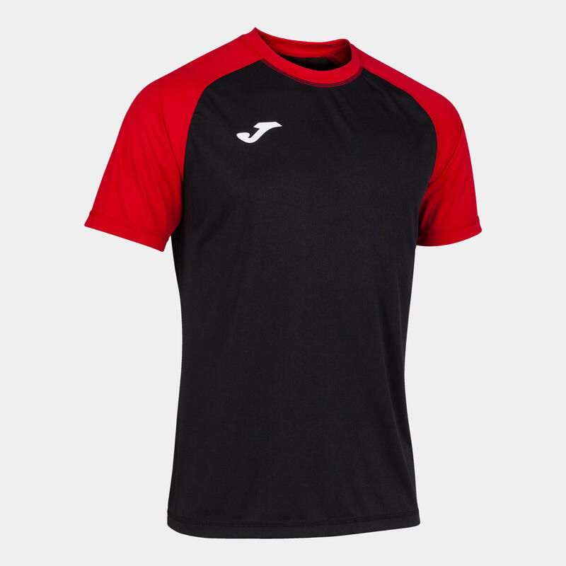 Maillot manches courtes rugby Homme Joma Teamwork noir rouge