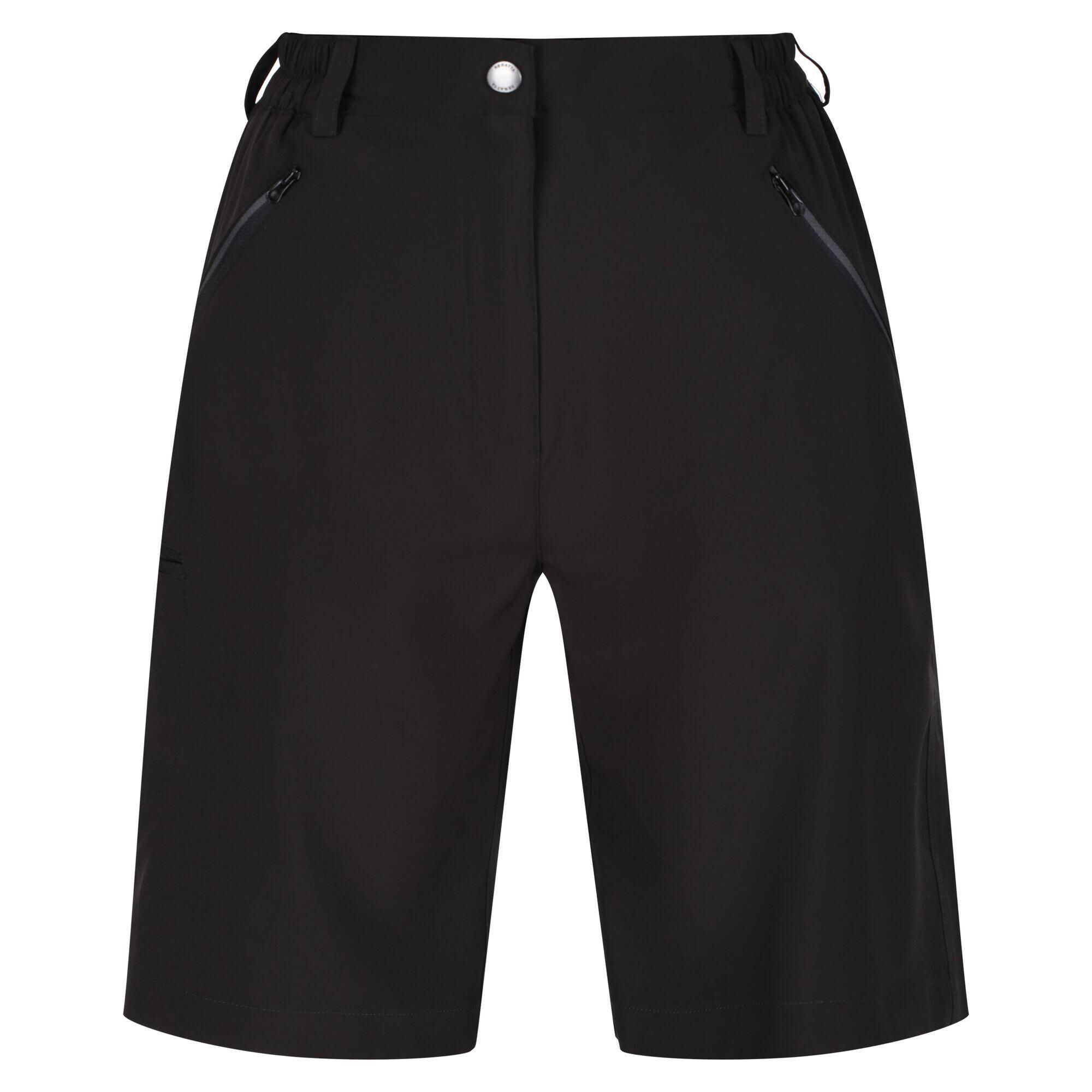 REGATTA Womens/Ladies Xert Stretch Shorts (Black)
