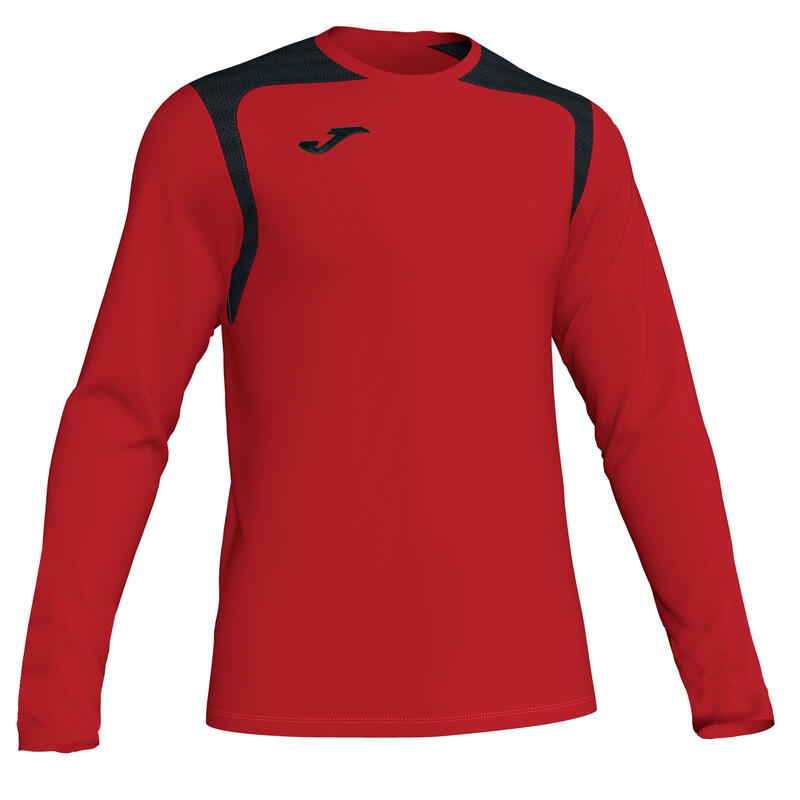 Maillot manches longues Homme Joma Championship v rouge noir