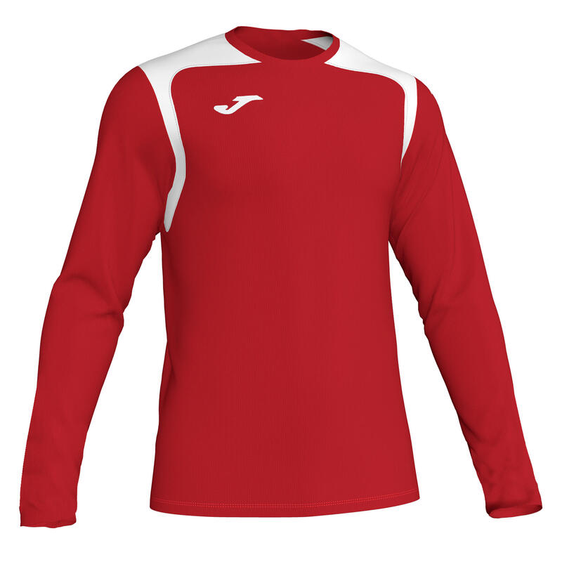 Maillot manches longues Homme Joma Championship v rouge blanc