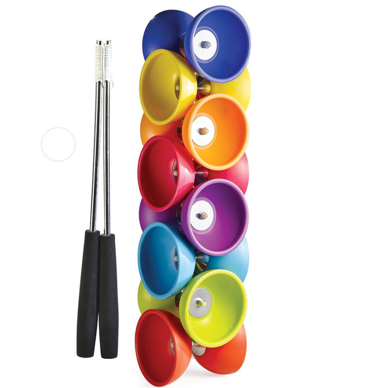 Set de diabolo incluant baguettes- Juggling Series - Violet