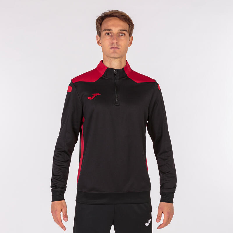 Sudadera Fútbol Hombre Joma Championship VI Negro