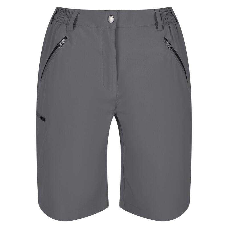 Dames/Dames Xert Stretch Shorts (Afdichting Grijs)