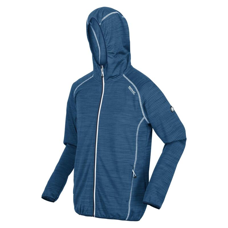 Sudadera con Cremallera Yonder para Hombre Azul Dinastía