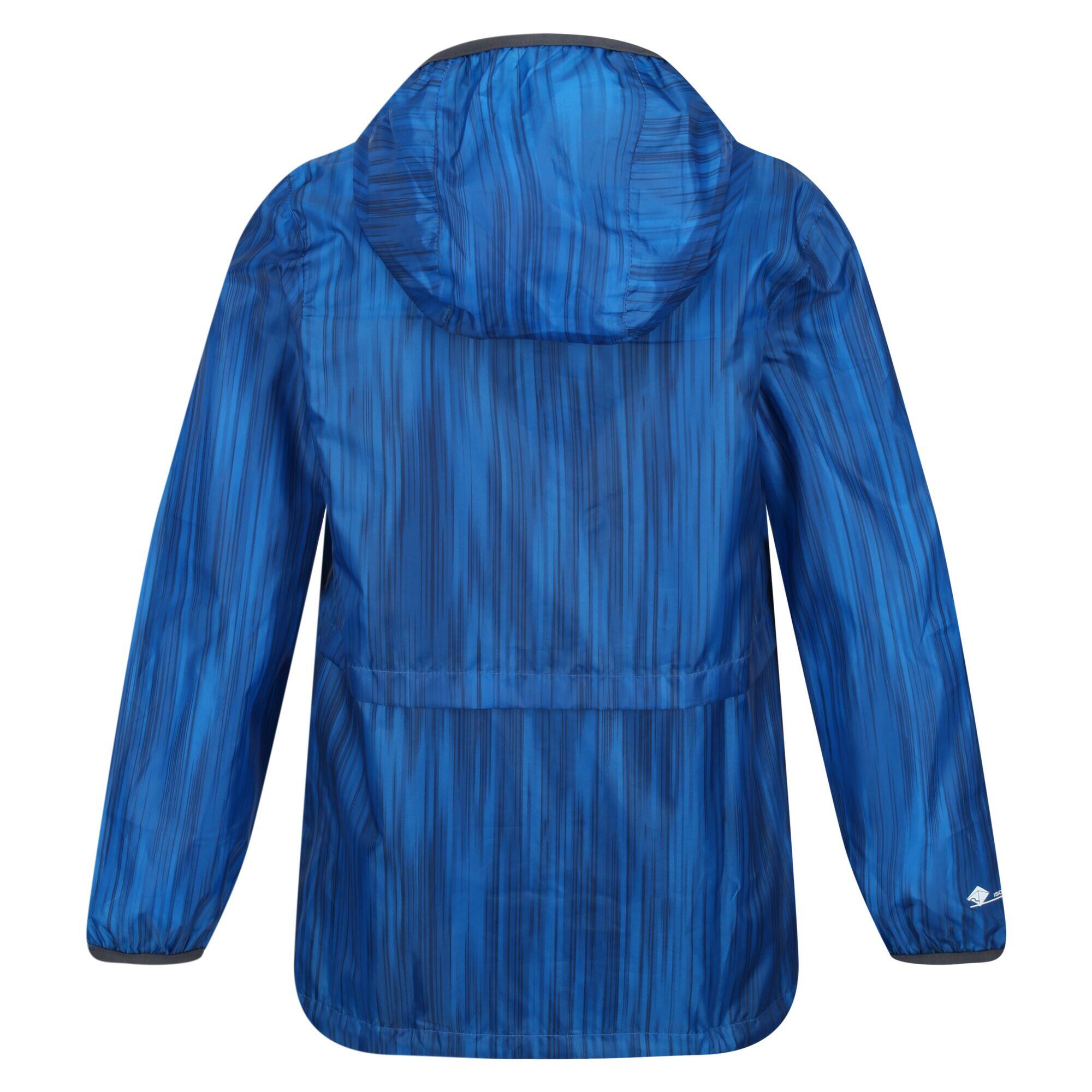 Childrens/Kids Bagley Gradient Packaway Waterproof Jacket (Imperial Blue) 2/5