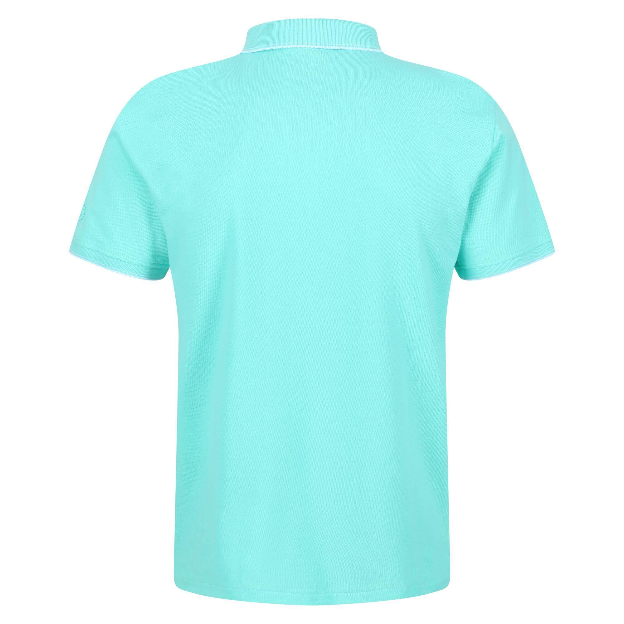 TADEO Men's Polo Shirt (Light Cyan)